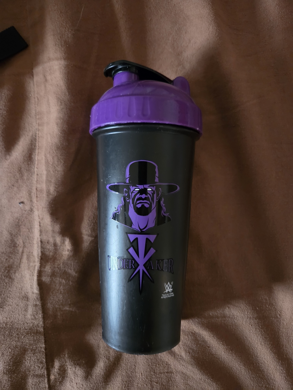 WWE Black & Purple Undertaker Shaker Cup